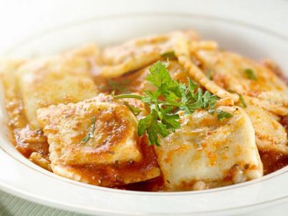 Patlıcanlı Ravioli