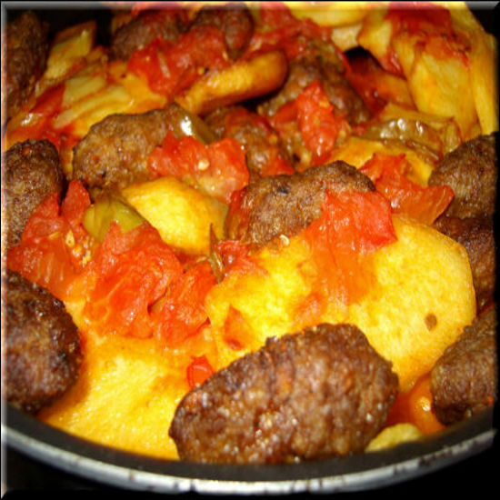 Fırında Köfte Patates